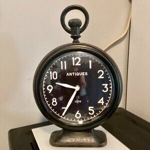 Antique Pocket Watch Look Mantel Clock